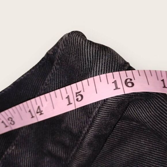 Calvin Klein Womens Jeans| Sz 12 |Black | Artistic Design Devil/Angel | Straight - Picture 8 of 10